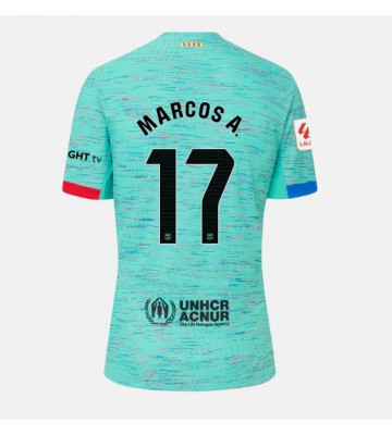 Barcelona Marcos Alonso #17 Tredje trøje Dame 2023-24 Kort ærmer